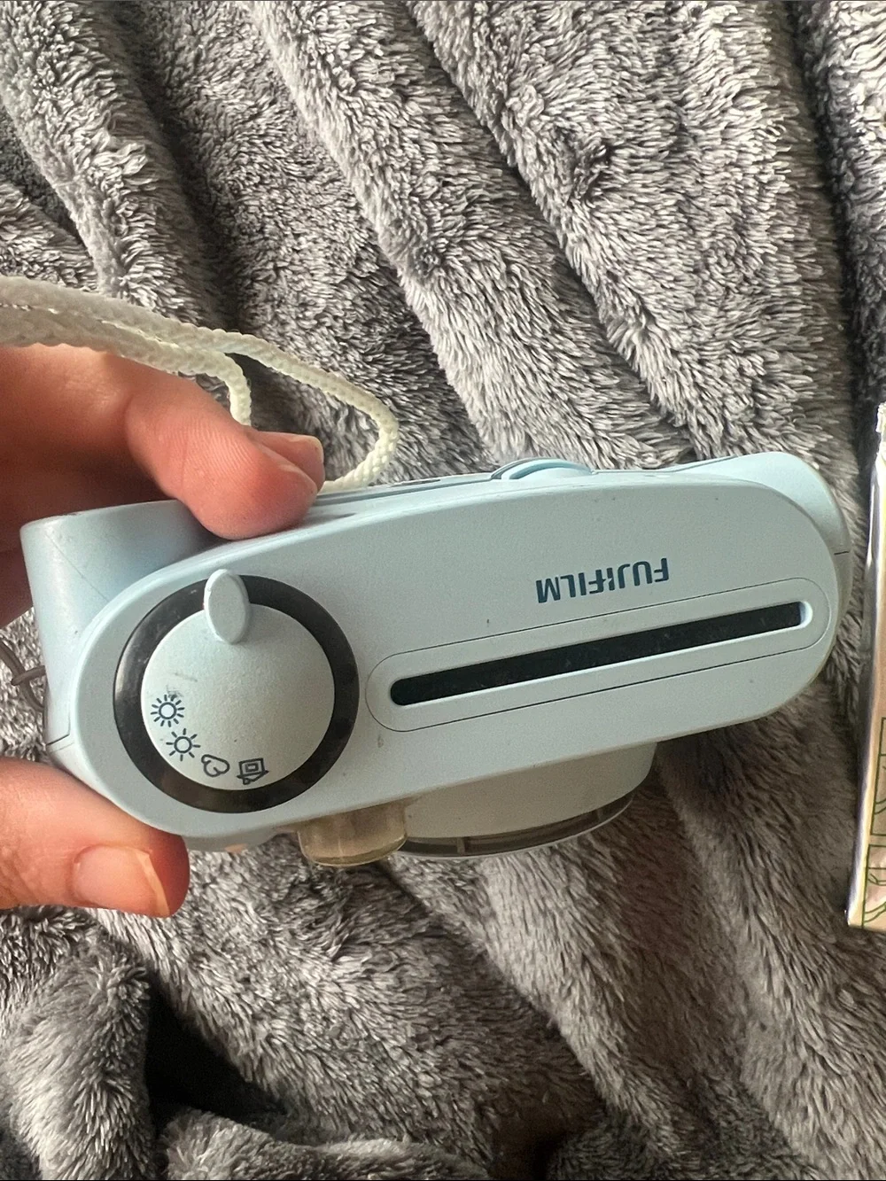 Fujifilm instax mini 7S Instant Camera in Light Blue with Film Pack